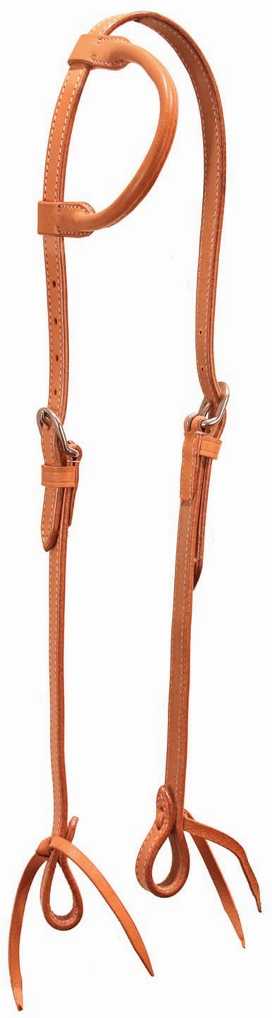 Buffalo Leather of the Rockies Leather One Ear Headstall