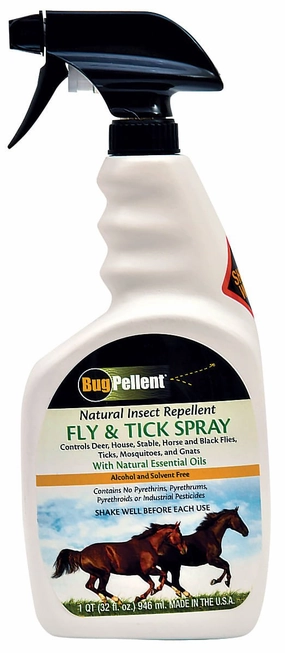 BugPellent Fly & Tick Spray, 32 oz