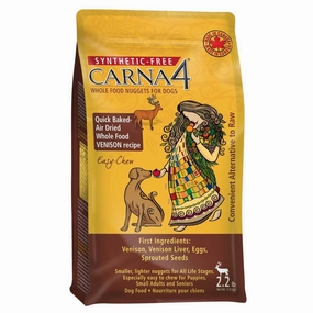 BUNDLE DEAL: Carna4 Quick Baked Air Dried Easy Chew Venison Grain-Free Dry Dog Food