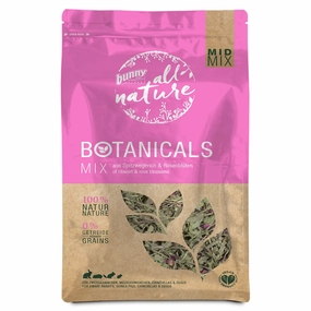 Bunny Nature Botanicals Mid Mix Ribworts & Rose Blossoms 120g