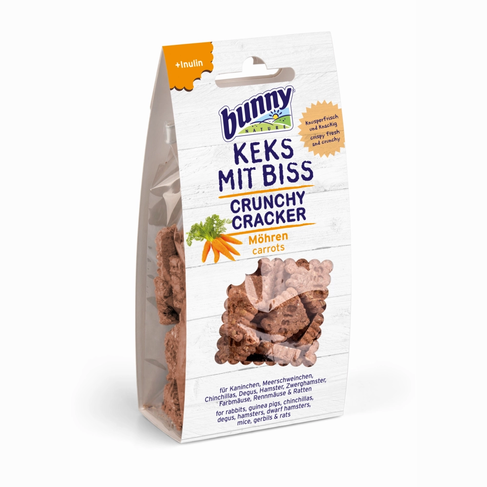 Bunny Nature Crunchy Cracker Carrots 50g