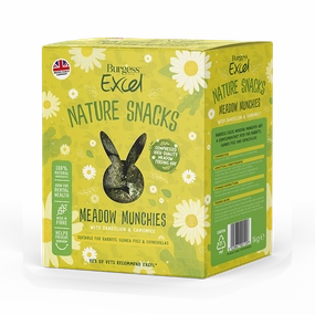 Burgess Excel Nature Snacks Meadow Munchies 1kg