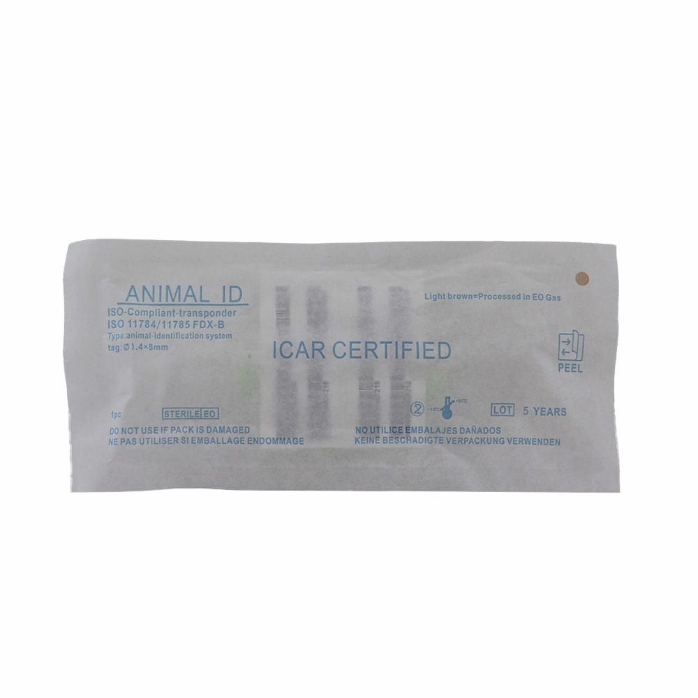 Canine Microchips, Mini ISO Microchips for Dogs & Cats, 8 mm