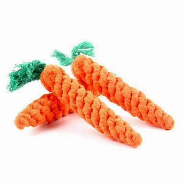 Carrot Rope Dog Toy