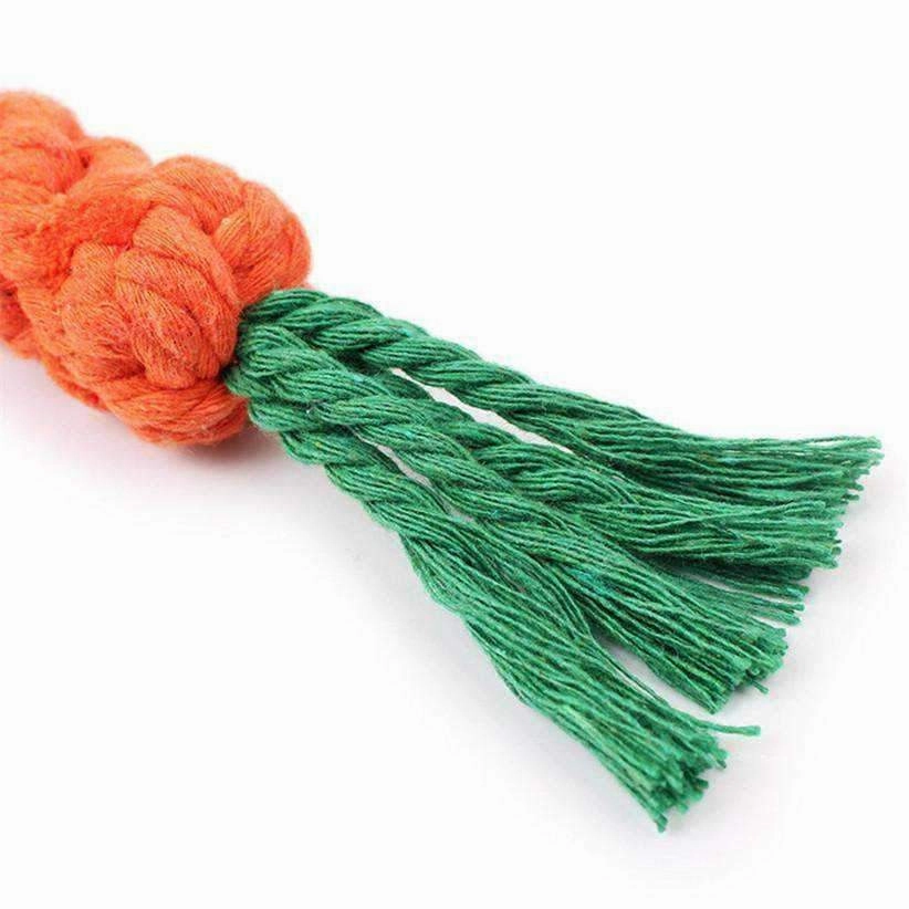 Carrot Rope Dog Toy