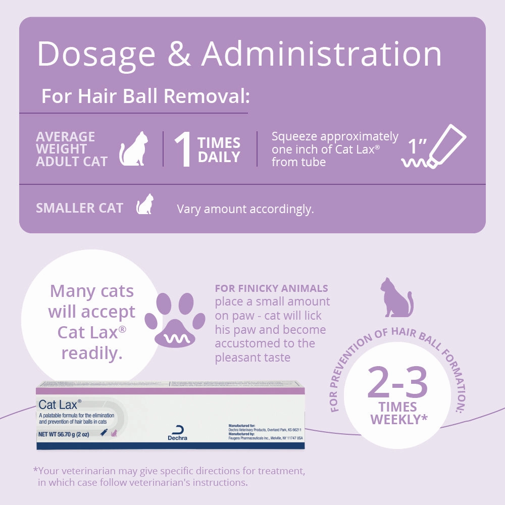 Cat Lax Hairball Solutions for Cats, 2 oz
