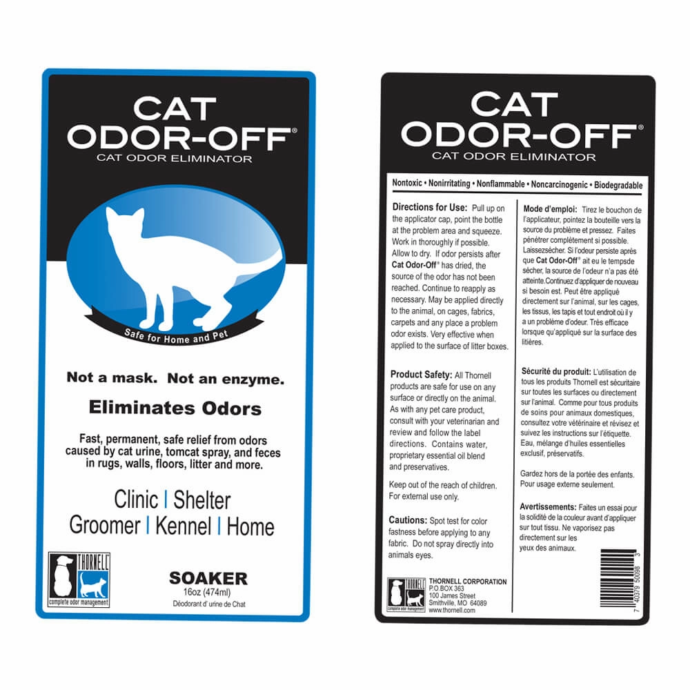 Cat Odor-Off Soaker, 16 oz