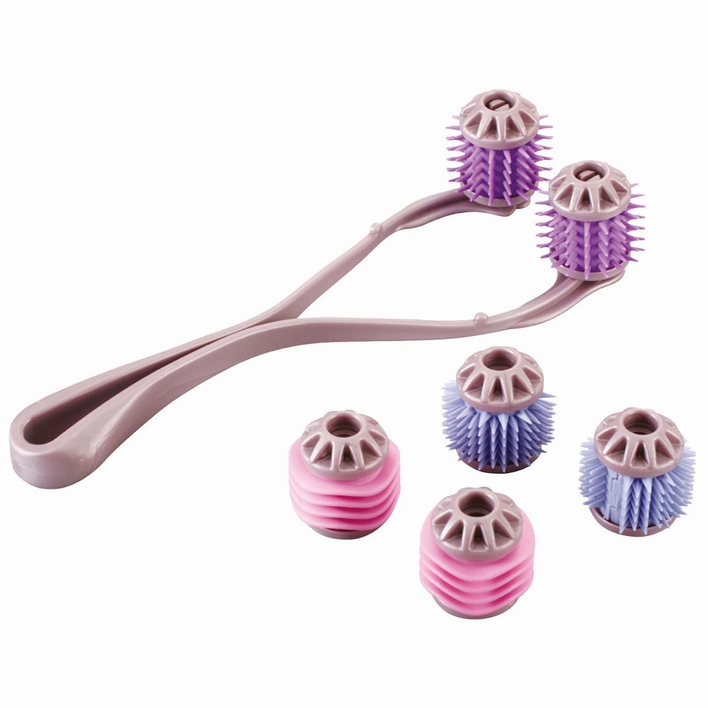 CattyMan 3-In-1 Massager With Interchangeable Rollers For Cats