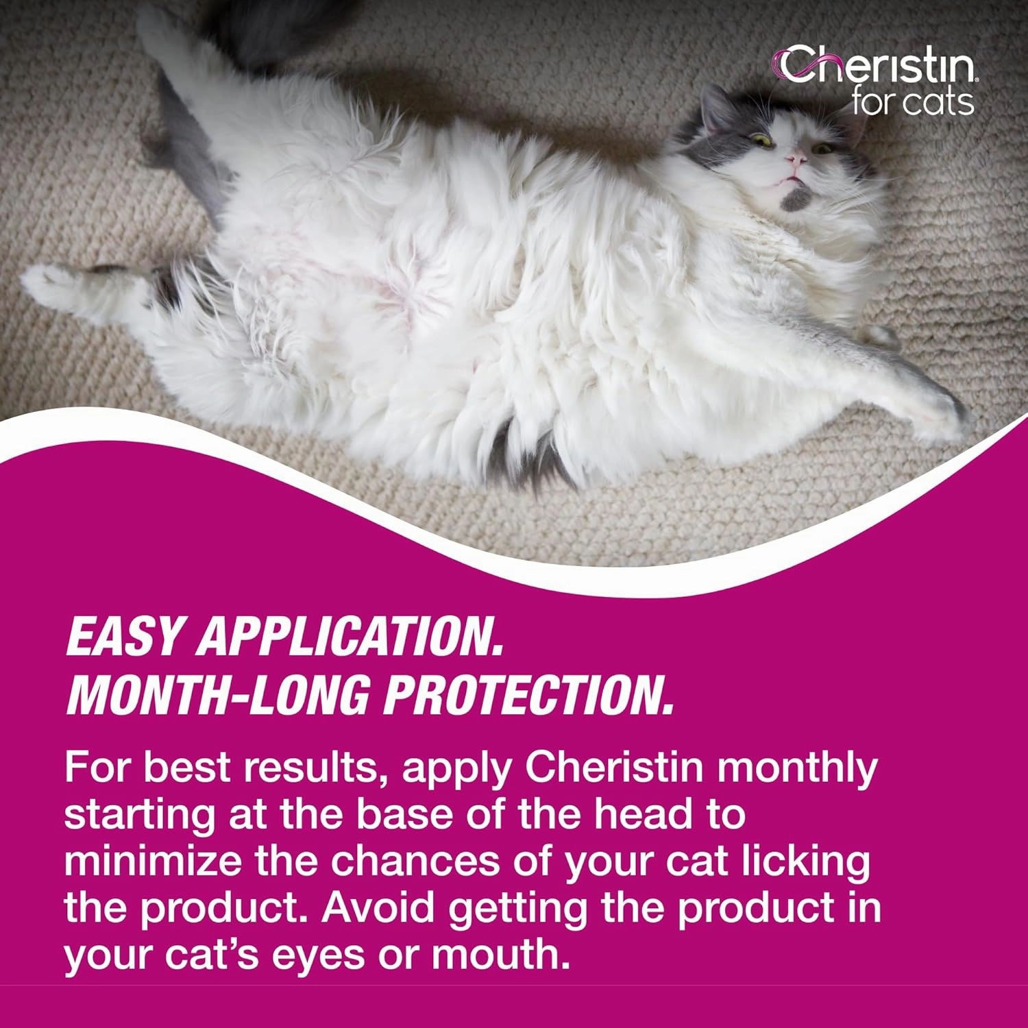 Cheristin Topical Flea Treatment for Cats