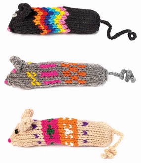 Chilly Dog Wooly Mouse Catnip Cat Toy