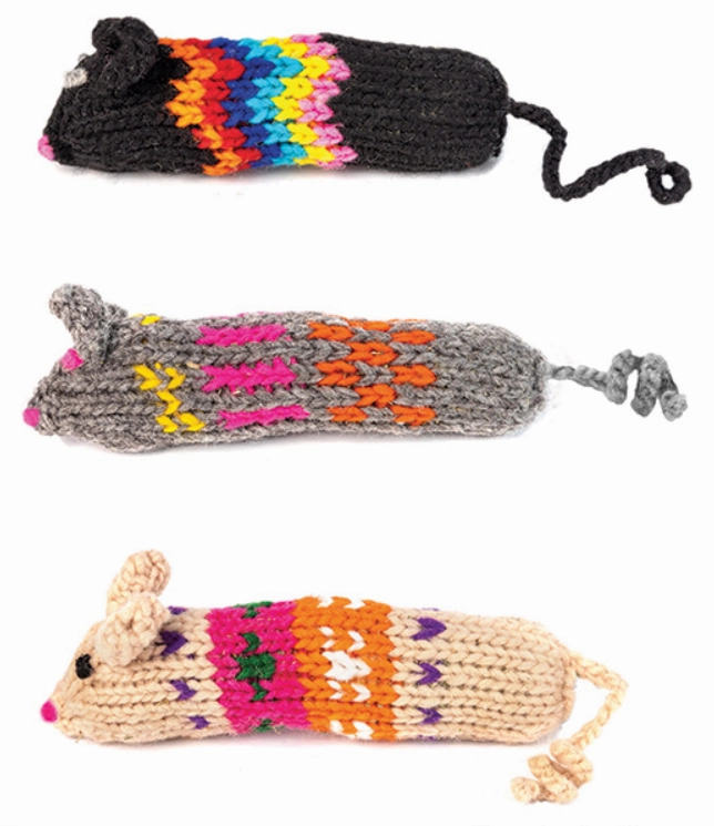 Chilly Dog Wooly Mouse Catnip Cat Toy