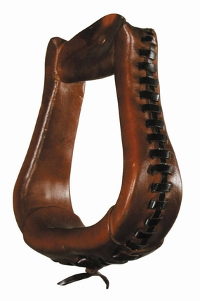 Circle Y Leather Laced Stirrups