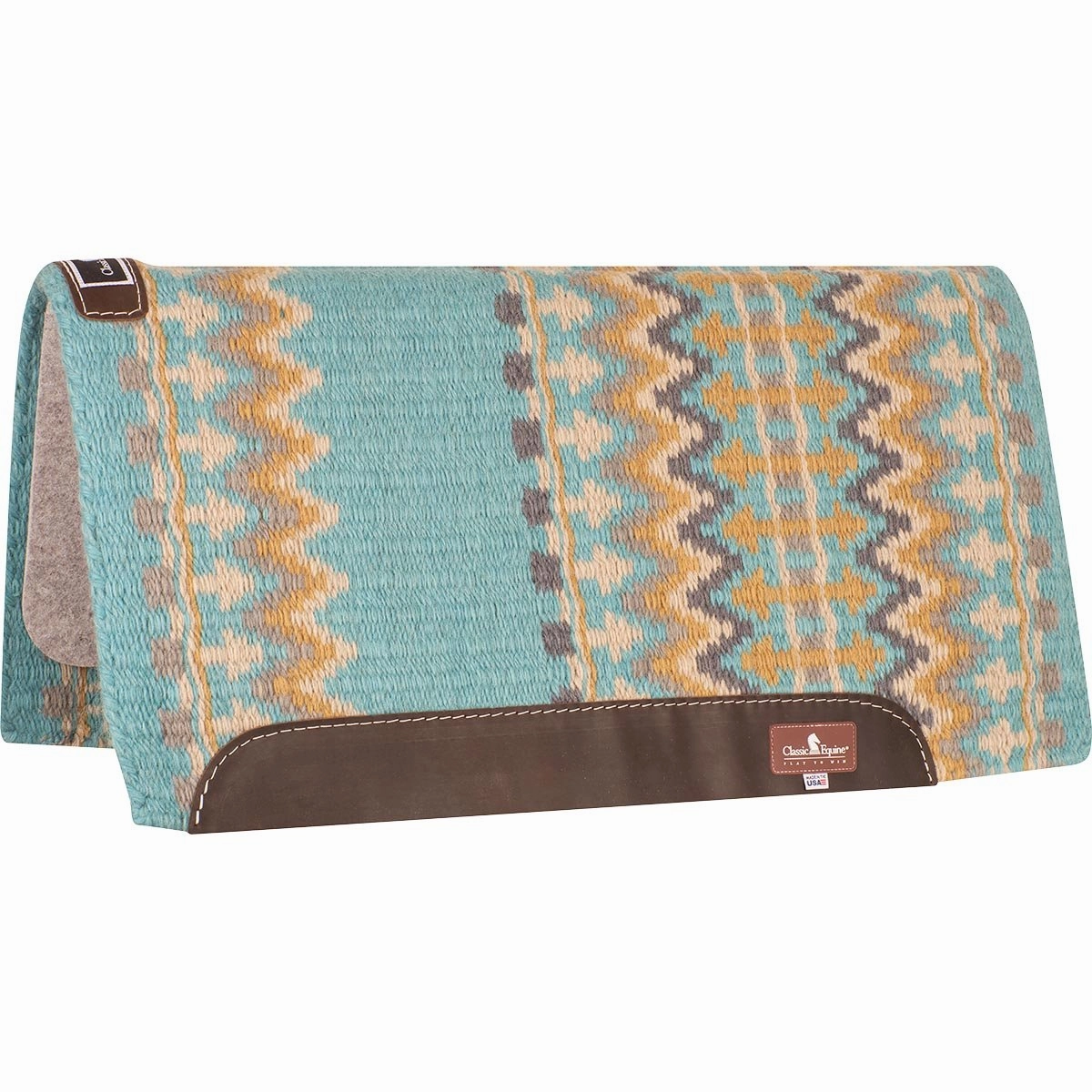 Classic Equine Wool Top Saddle Pad