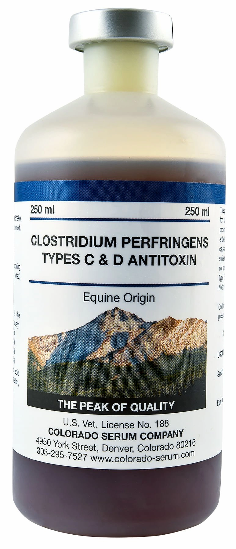 Clostridium Perfringens Types C & D Antitoxin Vaccine
