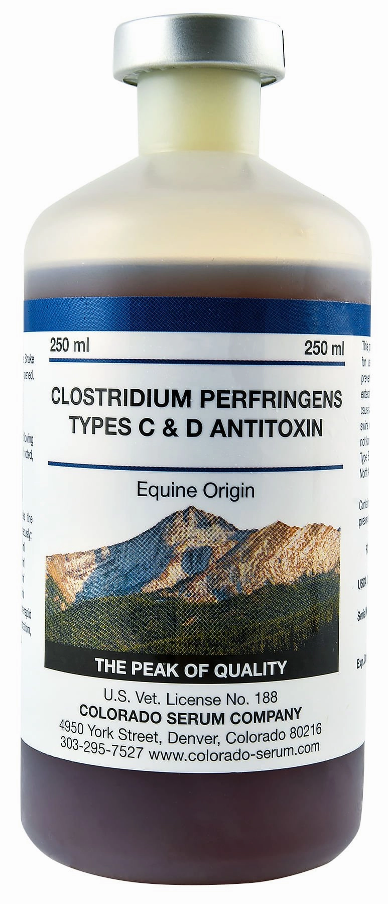 Clostridium Perfringens Types C & D Antitoxin Vaccine