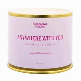 Companion Candles 11.8oz Candle - Anywhere With You (Grapefruit/Vanilla)