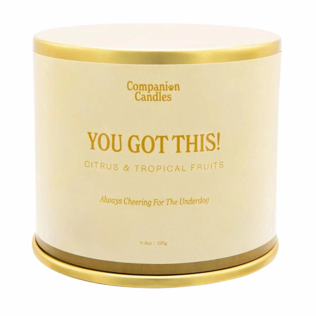 Companion Candles 11.8oz Candle - You Got This! (Citrus/Tropical Fruits)