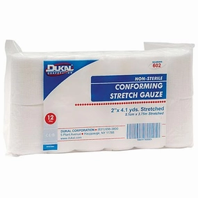 Conforming Stretch Gauze, 12 Rolls