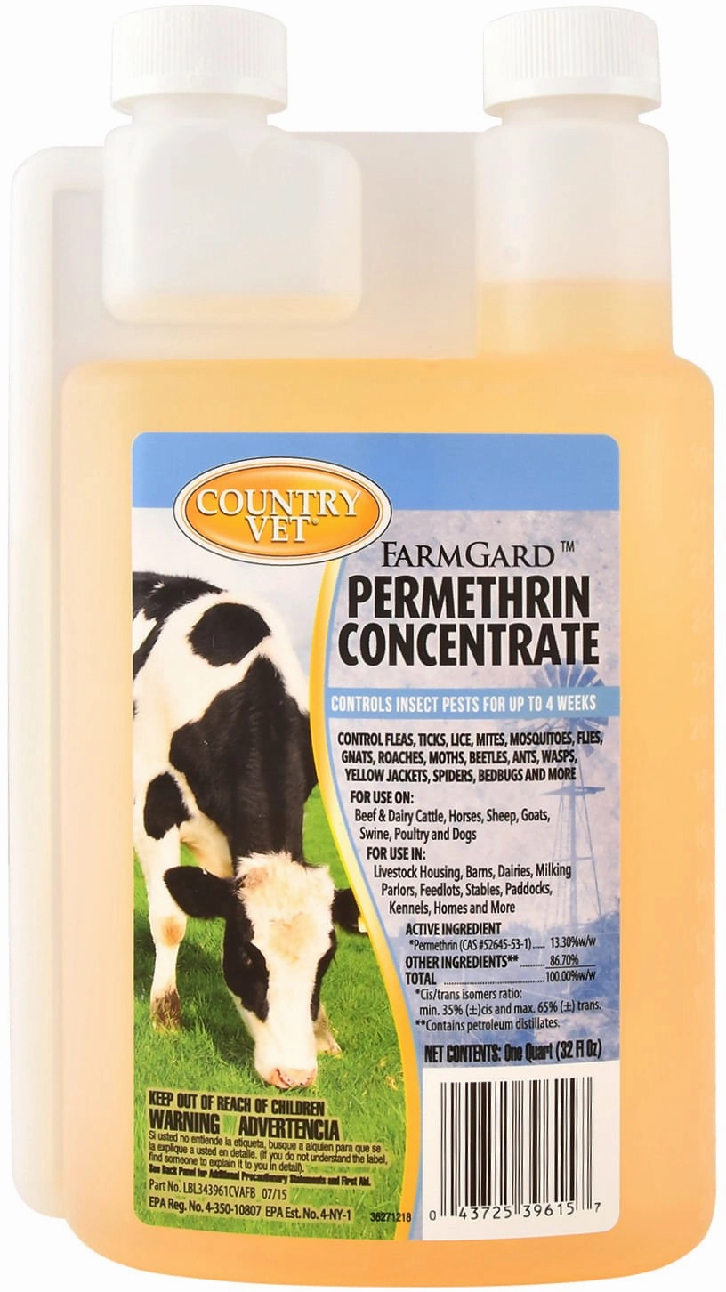 Country Vet FarmGard 13.3% Permethrin Fly & Pest Concentrate