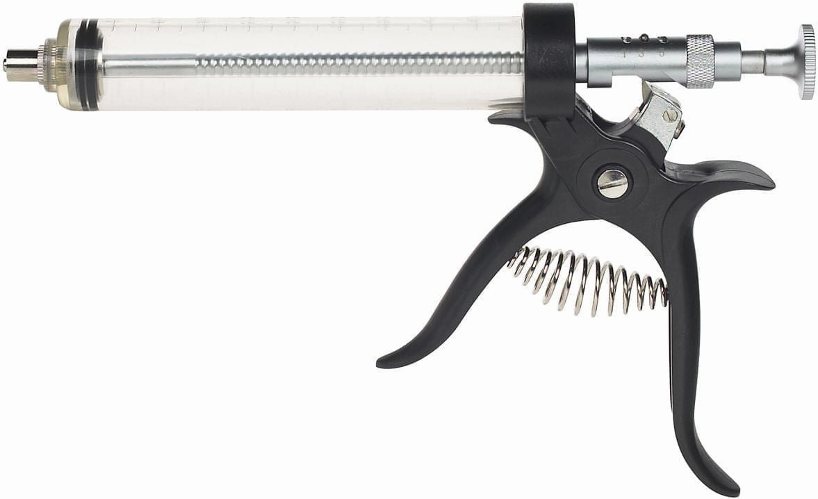 Cowboy Pistol Grip Syringe, 50 mL