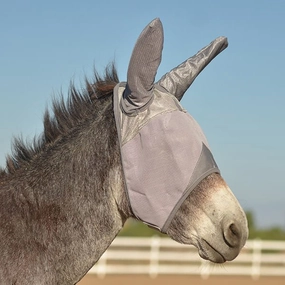 Crusader Fly Mask with Mule Ears for Horses
