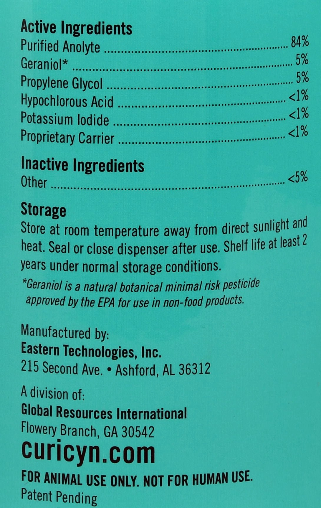 Curicyn Gel, 24 oz