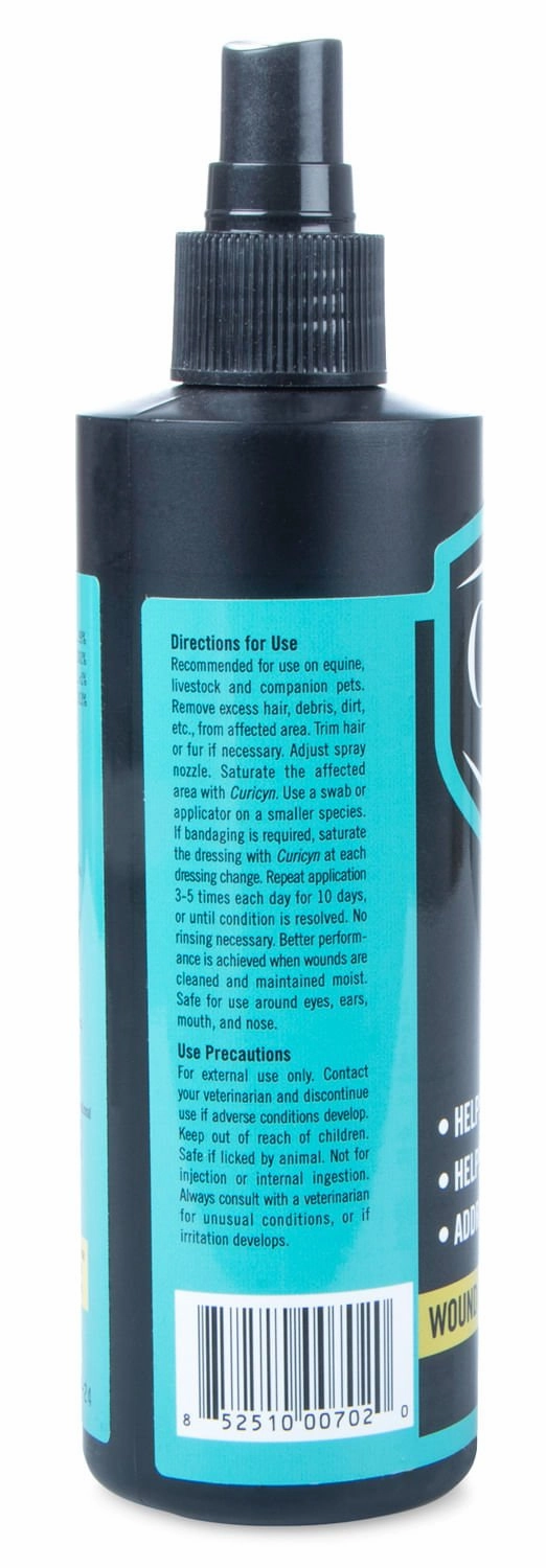 Curicyn Original Formula Wound Cleaner Skin Care Spray