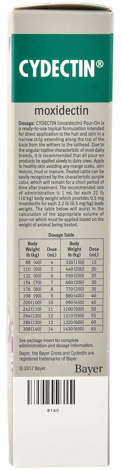 Cydectin Pour On Cattle Wormer