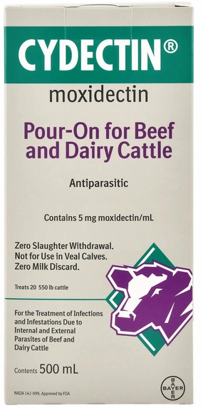 Cydectin Pour On Cattle Wormer