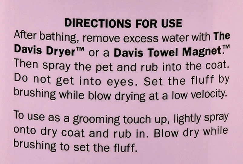 Davis Fluff-Out
