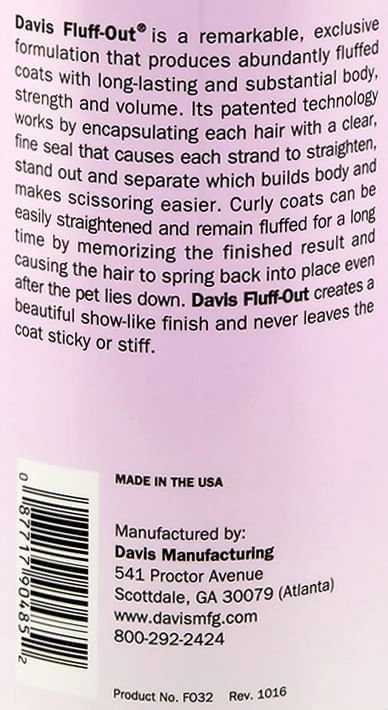 Davis Fluff-Out