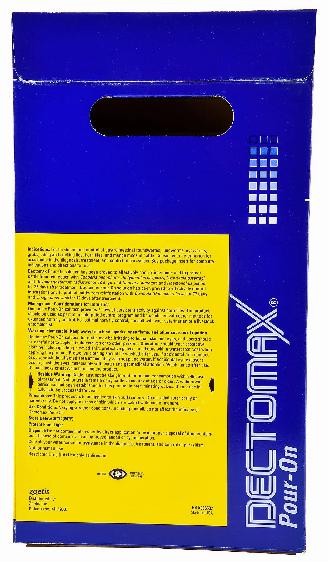 Dectomax Pour-On Cattle Wormer