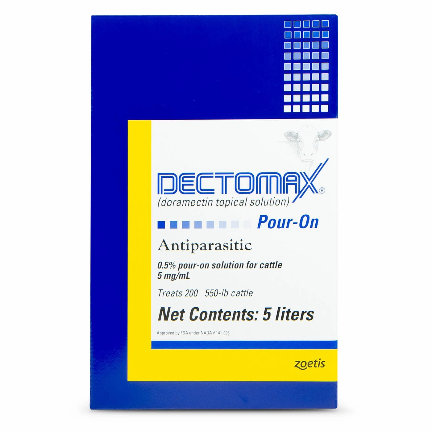 Dectomax Pour-On Cattle Wormer