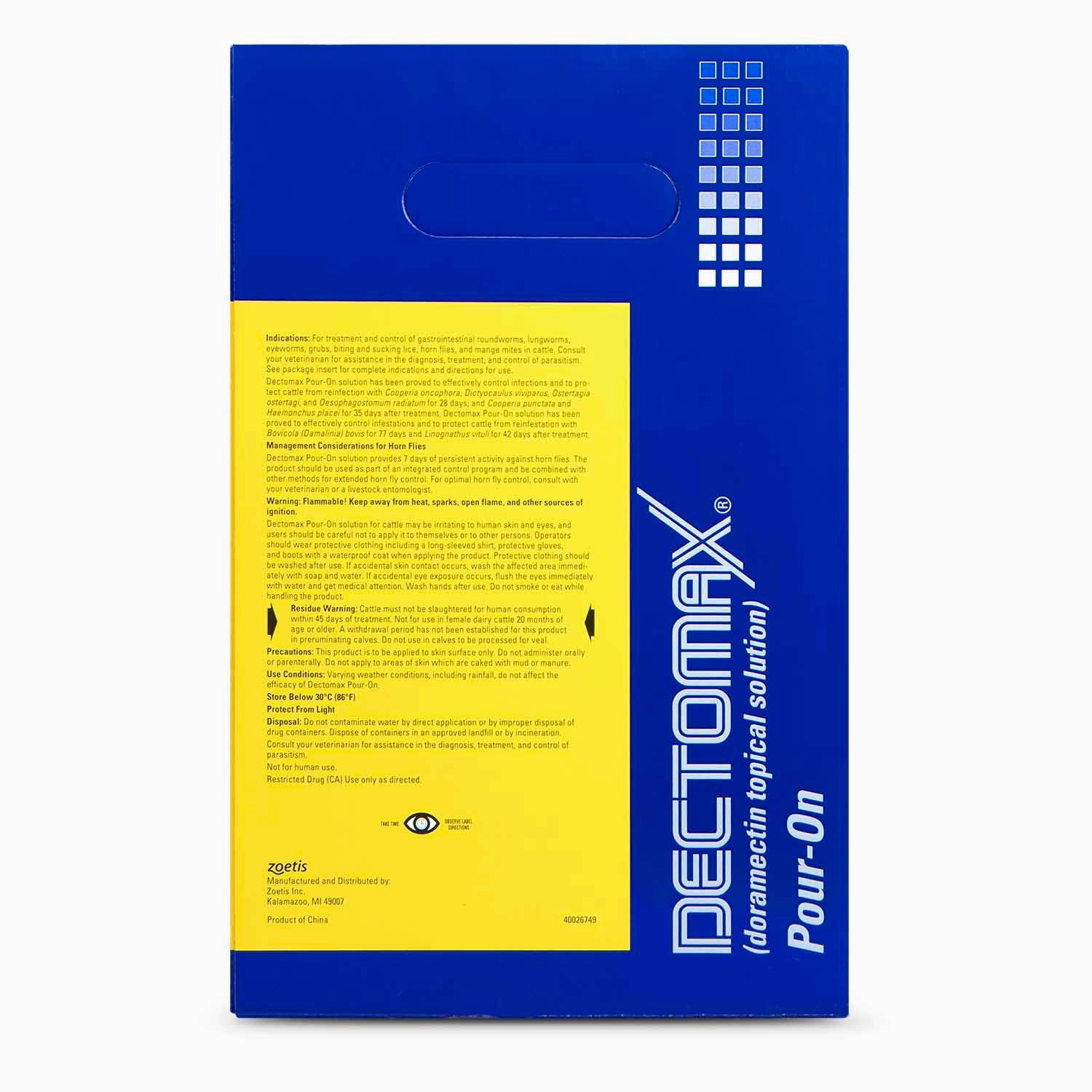 Dectomax Pour-On Cattle Wormer