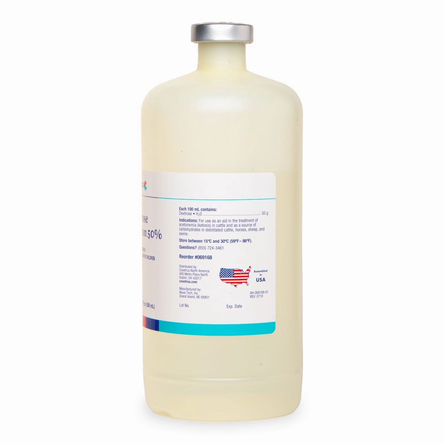 Dextrose 50% Sterile Solution, 500 mL