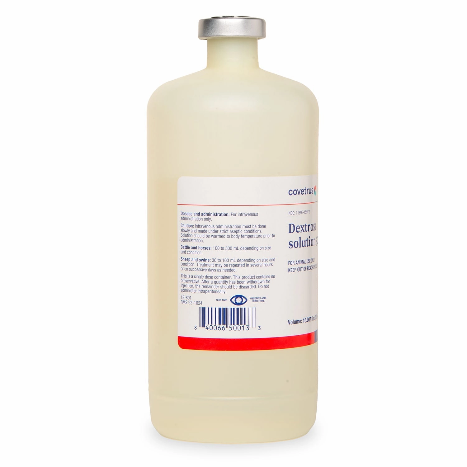 Dextrose 50% Sterile Solution, 500 mL