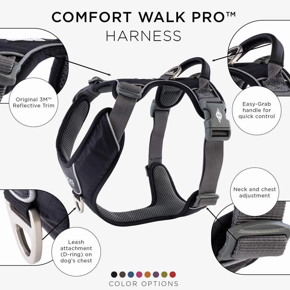 DOG Copenhagen Comfort Walk Pro Dog Harness (Black)