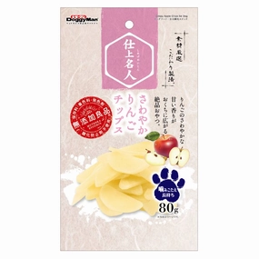 DoggyMan Crispy Apple Chips Dog Treats 80g (Exp 5May25)