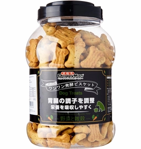 DoggyMan Ferment Biscuit Roughage & Vegetables Dog Treats 680g