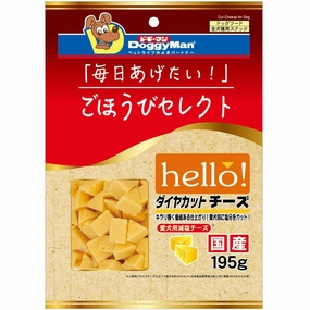 DoggyMan Hello! Cut Cheese Dog Treats 195g