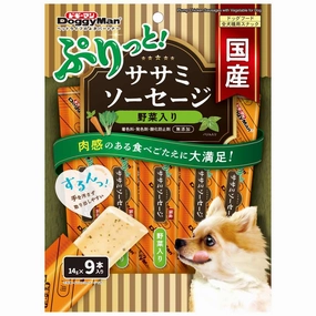 DoggyMan Plump Chicken Sausages With Vegetable Dog Treats 126g