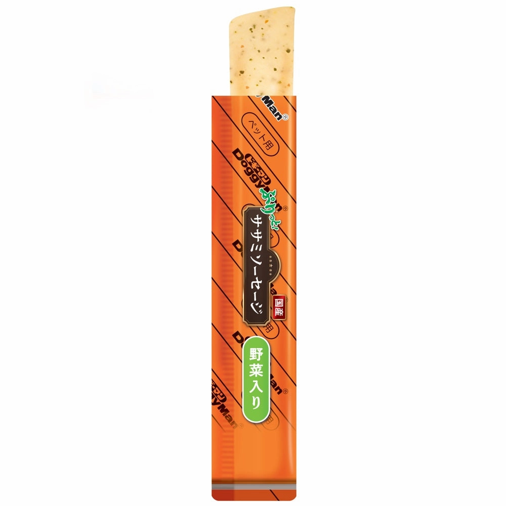 DoggyMan Plump Chicken Sausages With Vegetable Dog Treats 126g