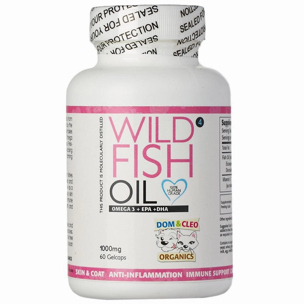 Dom & Cleo Wild Fish Oil 60 Cap