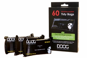 DOOG Biodegradable Pickup Bags 60ct (3pks of 20)