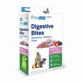 Dr Bunny Procare Digestive Bites Strawberry   Blueberry 10g
