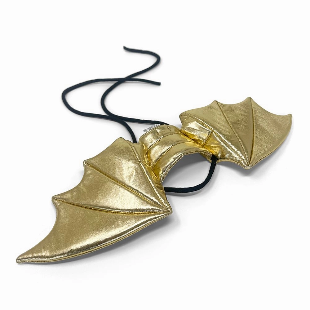 Dragon Wings Dog Costume Gold