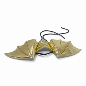 Dragon Wings Dog Costume Gold
