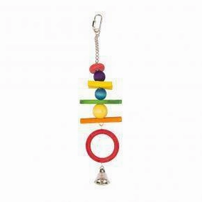 Duvo Birdtoy Acrobate with Colorful Wooden Cubes 38cm