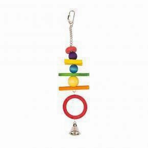 Duvo Birdtoy Acrobate with Colorful Wooden Cubes 38cm