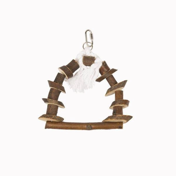 Duvo Birdtoy Wooden Swing with Rope 25cm x 20cm